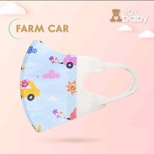Children/Kids Disposable Masks - Farm Car